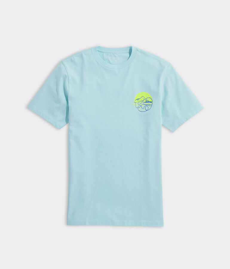 Sunset Lure Short-Sleeve Cotton Tee