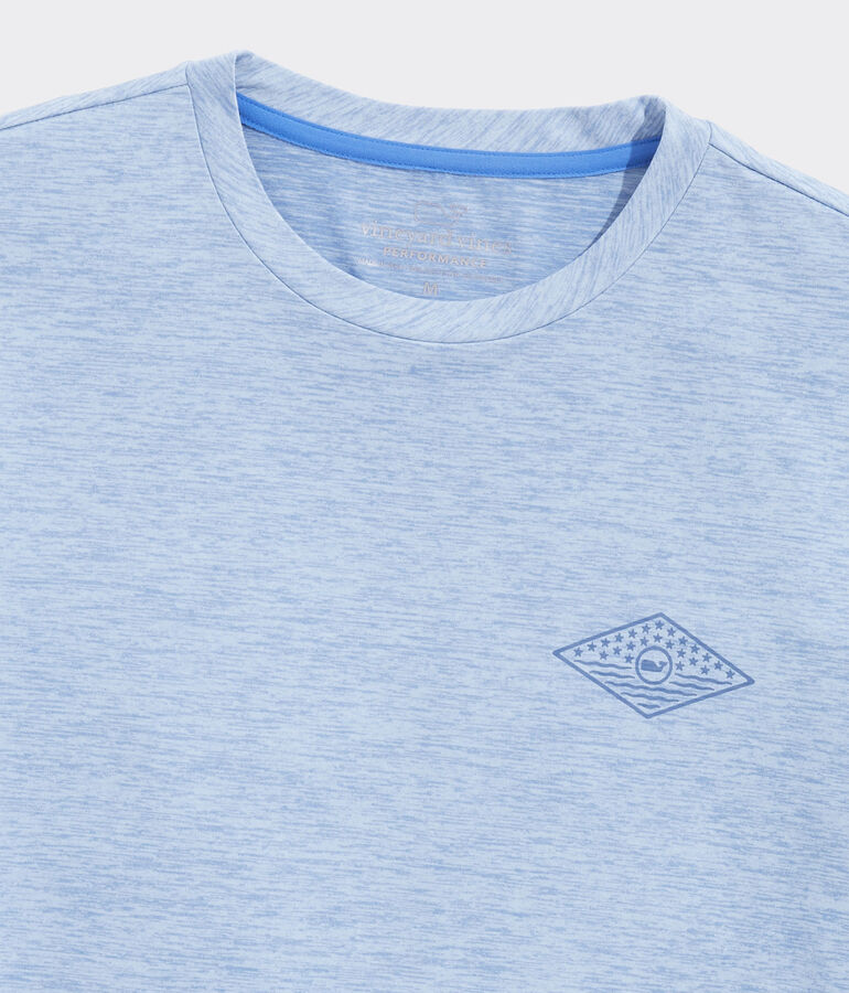 Stars & Sea Long-Sleeve Harbor Performance Tee