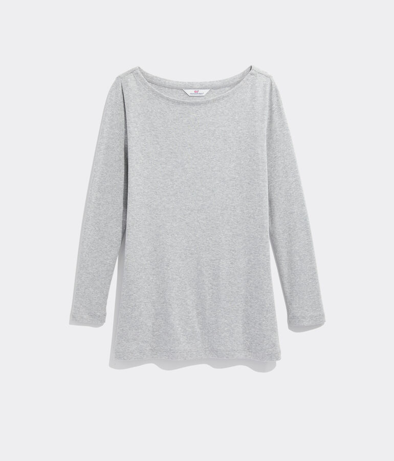 Boatneck Simple Tee