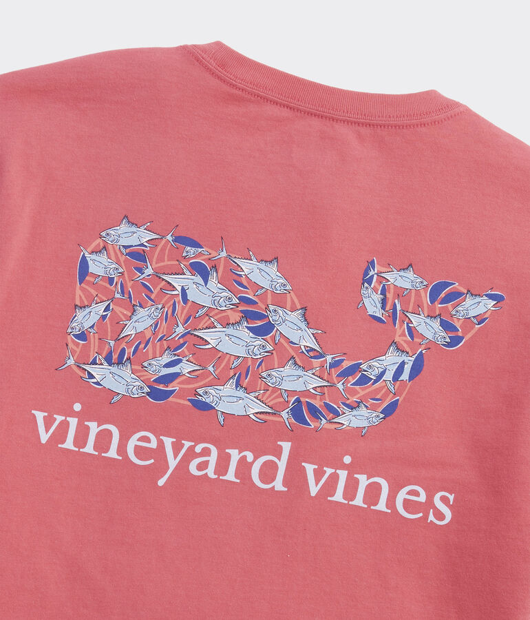 Harbour Fish Whale Short-Sleeve Pocket Tee