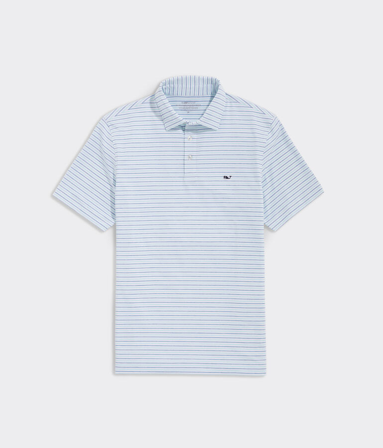 Tri-Color Bradley Stripe Sankaty Polo