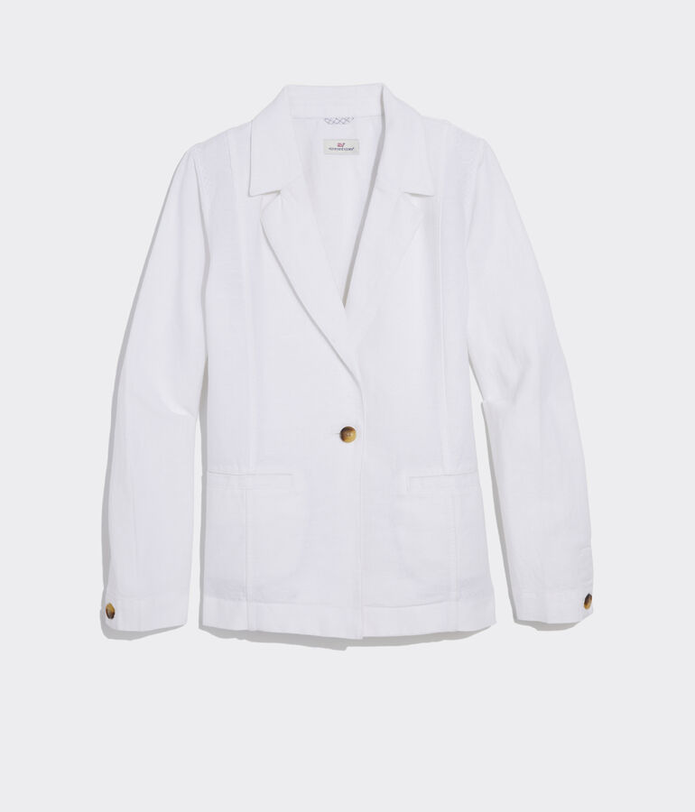Lightweight Linen Blazer