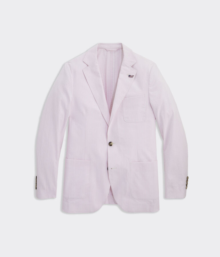 Seersucker Blazer
