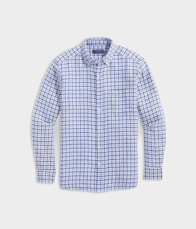 Island Twill Gingham Shirt