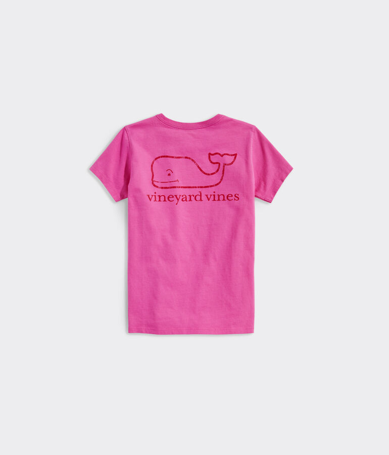 Girls' Vintage Whale Short-Sleeve Pocket Tee