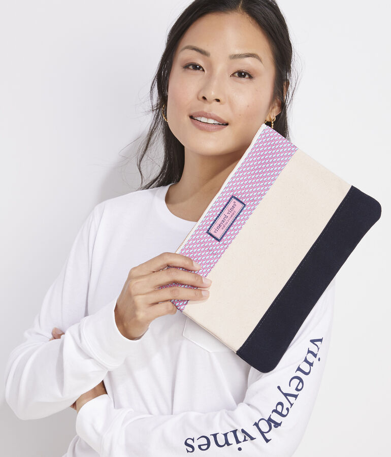 Vineyard Whale Heritage Pouch