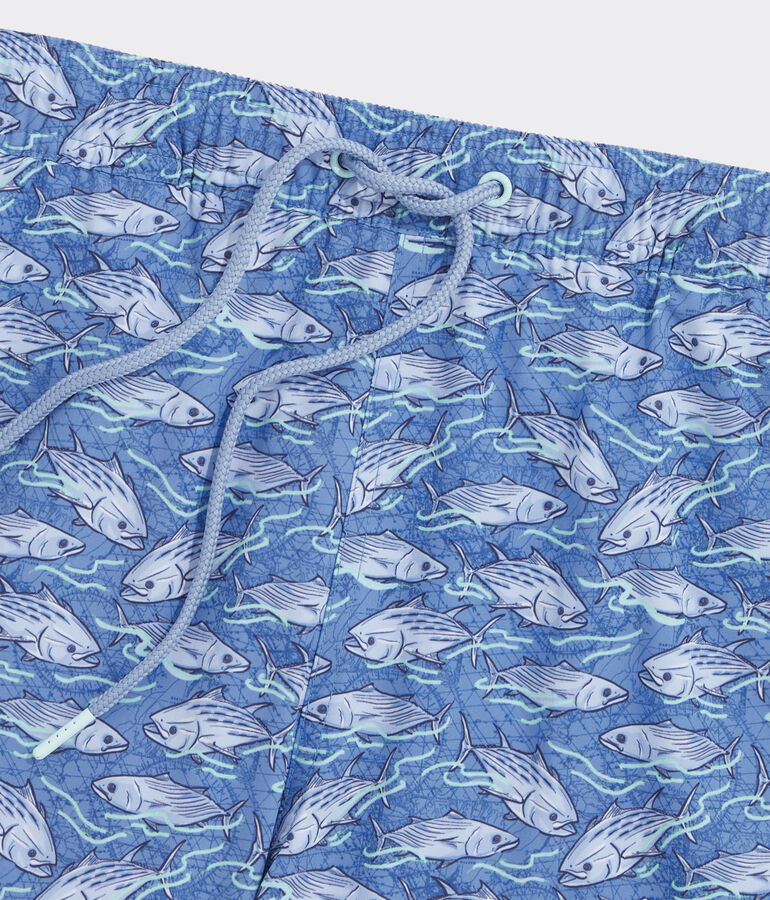 7 Inch Printed Chappy Trunks