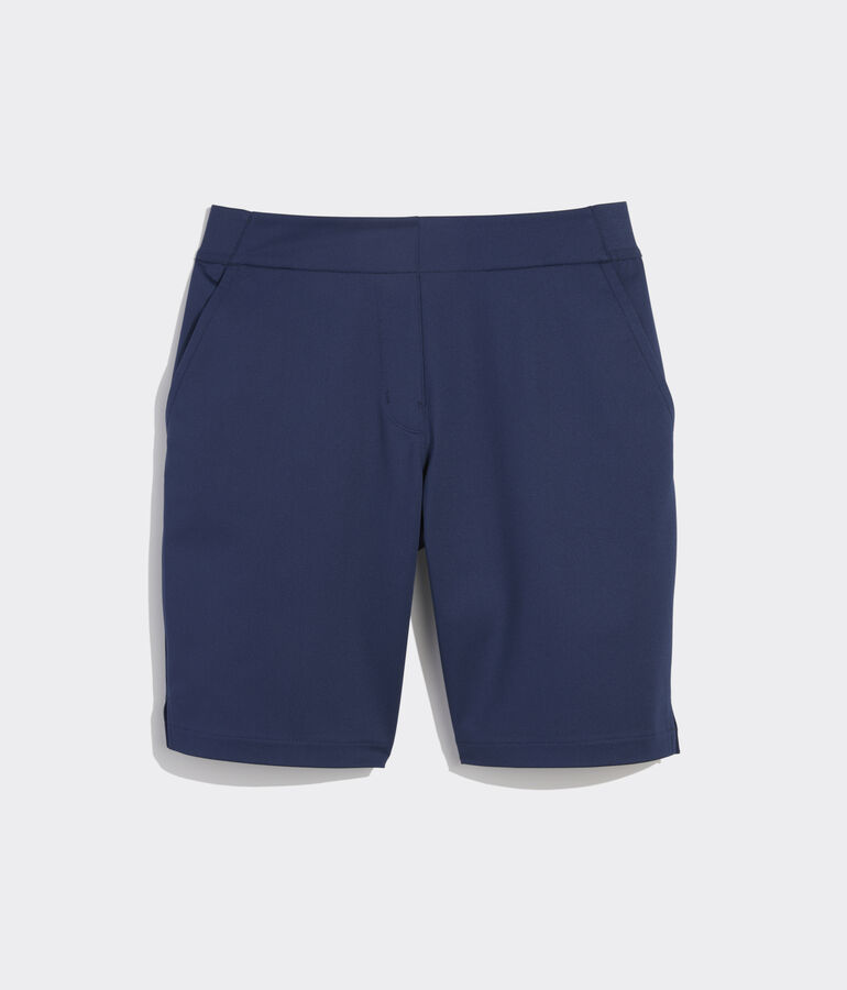 Slim Leg Pull-On Bermuda Golf Short