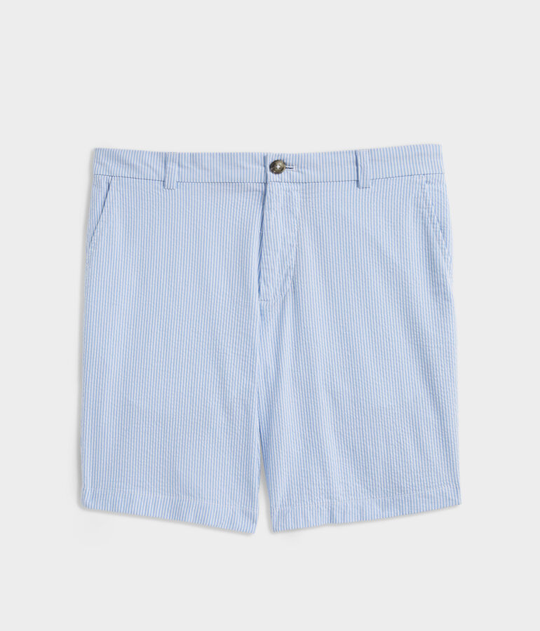 9 Inch Seersucker Breaker Shorts