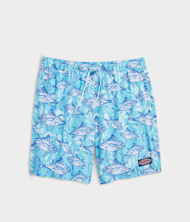 7 Inch Printed Chappy Trunks