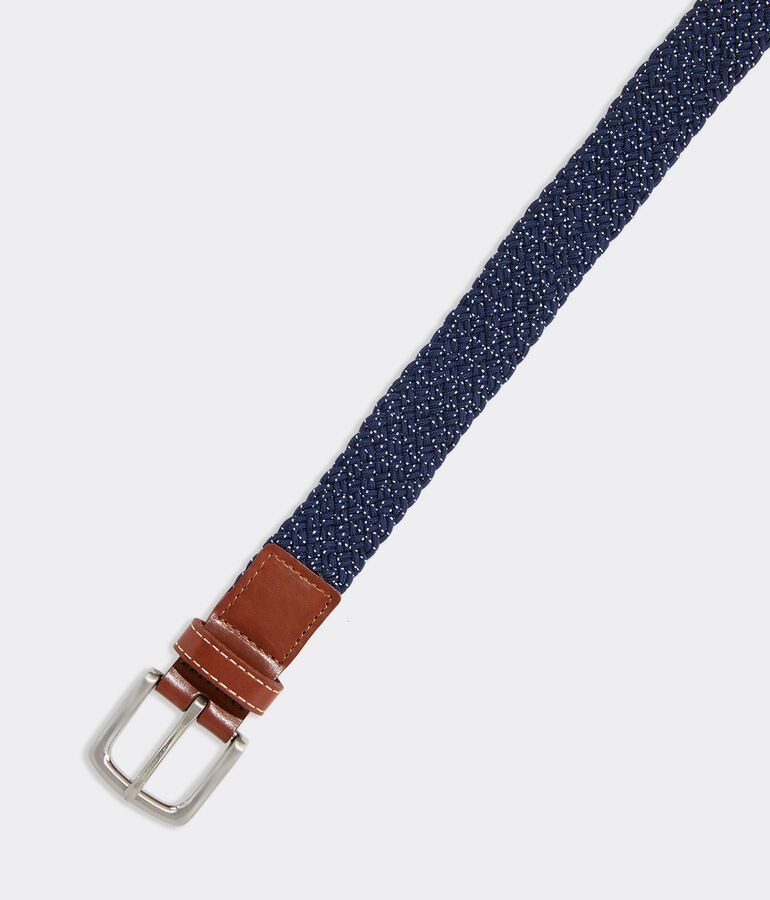 Flecked Braided Bungee Belt