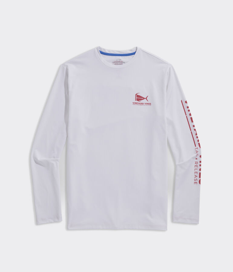 Tag & Release Long-Sleeve Harbor Performance Tee