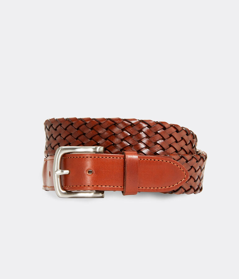 Braided Leather Belt