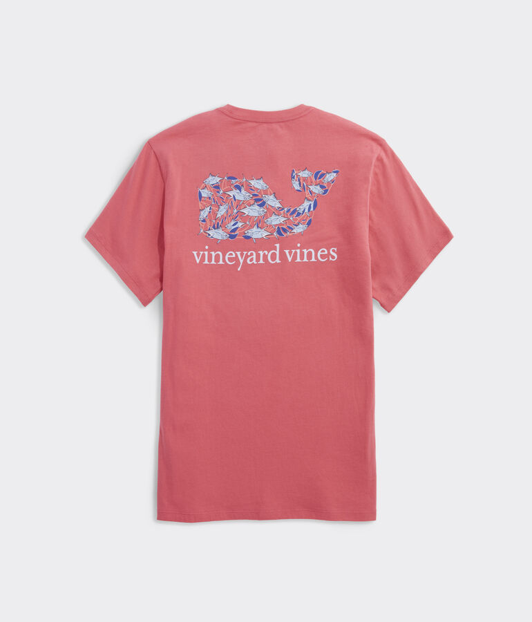 Harbour Fish Whale Short-Sleeve Pocket Tee