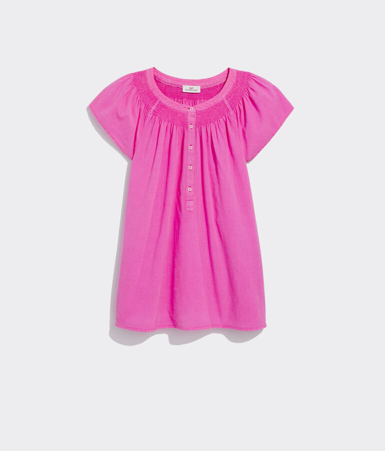 Seastitch Double Gauze Flutter Top