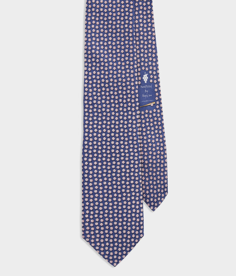 Mini Baseballs Tie