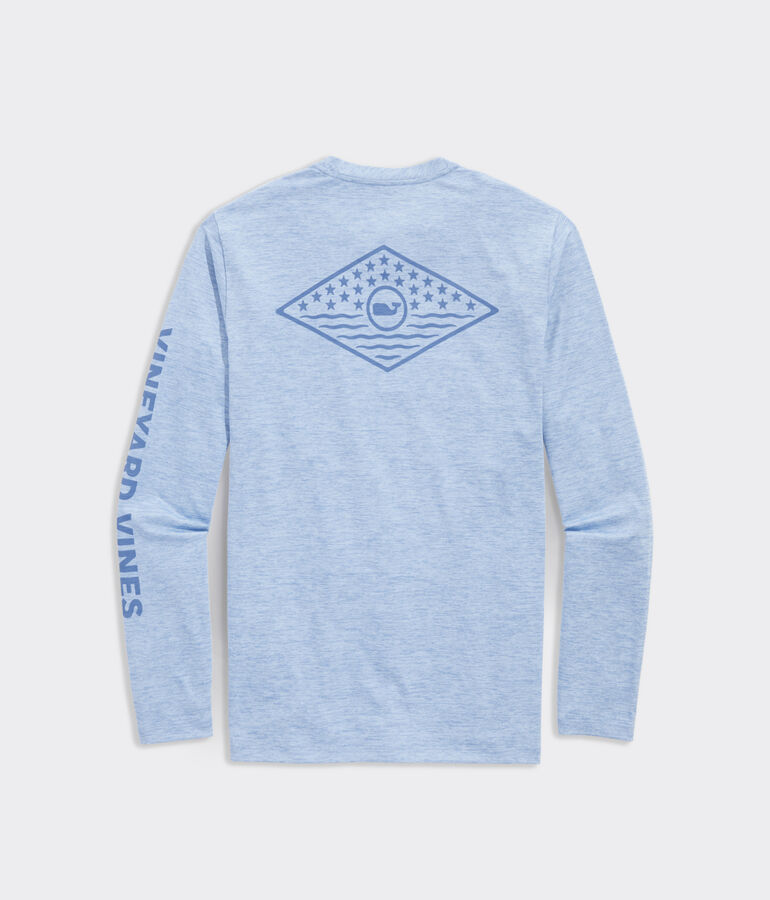 Stars & Sea Long-Sleeve Harbor Performance Tee