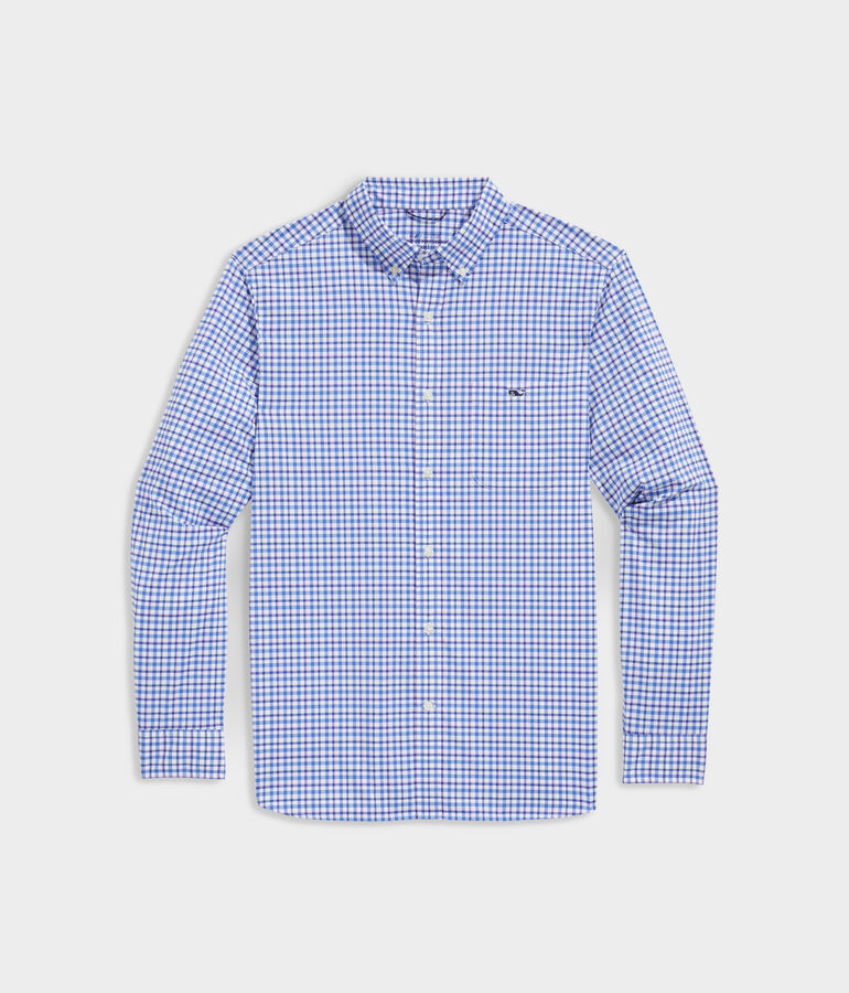 On-The-Go Lightweight Check Shirt