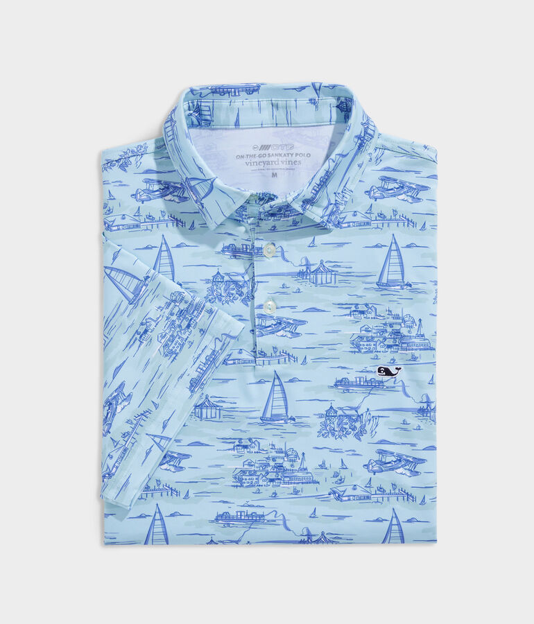 Printed Sankaty Polo