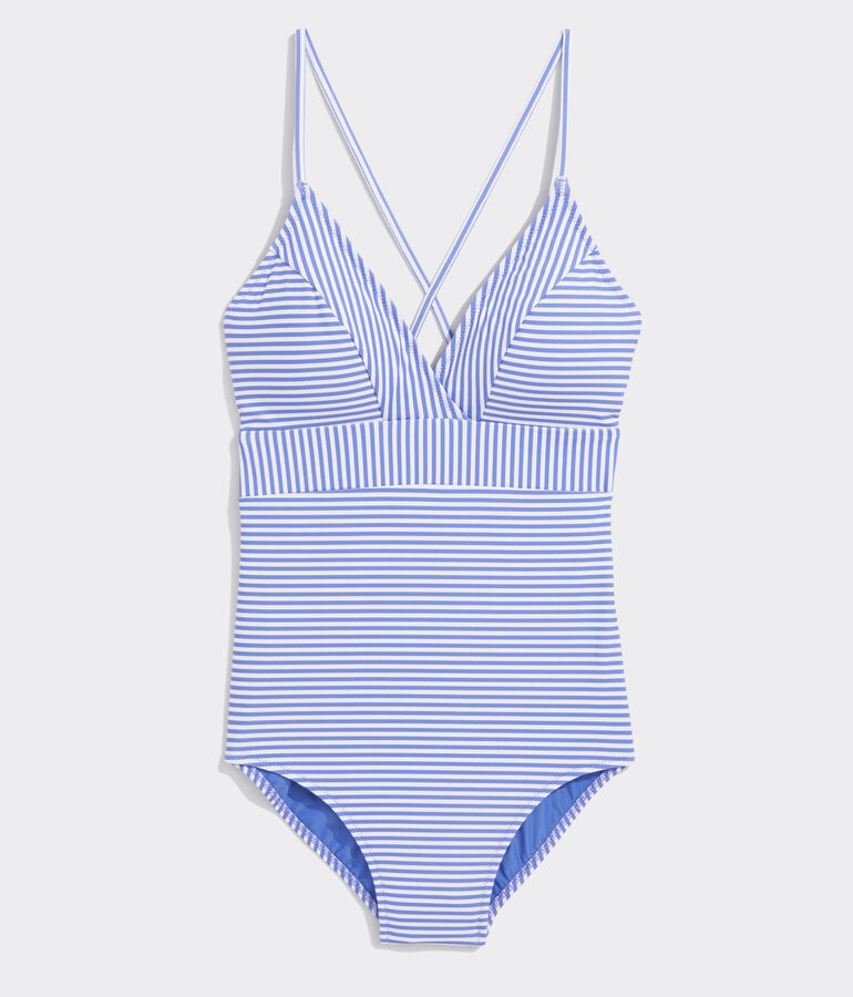 Vineyard Stripe Sconset One-Piece