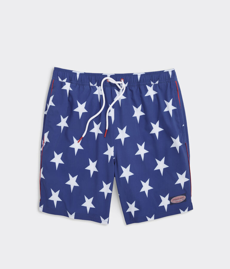 7 Inch Printed Chappy Trunks