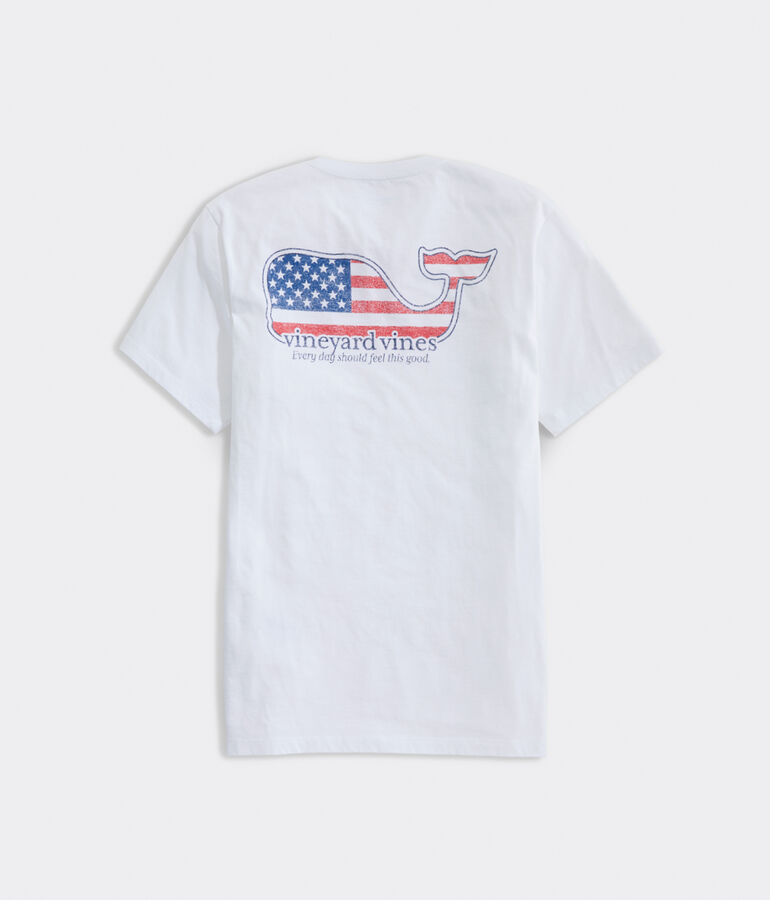 vineyard vines Americana Whale Short-Sleeve Pocket Tee