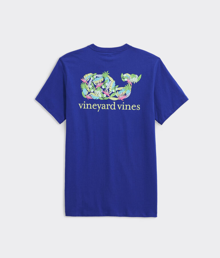 La Palmeraie Whale Short-Sleeve Pocket Tee