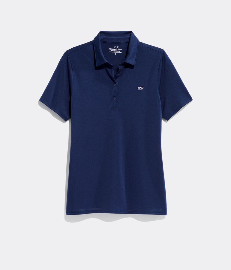Women's Solid Pique Polo