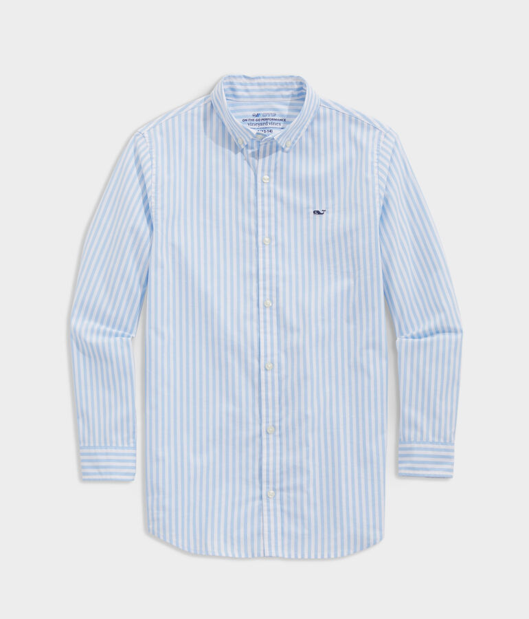 Boys' On-The-Go brrr Stripe Shirt