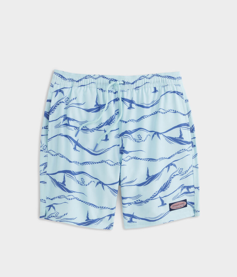 7 Inch Printed Chappy Trunks