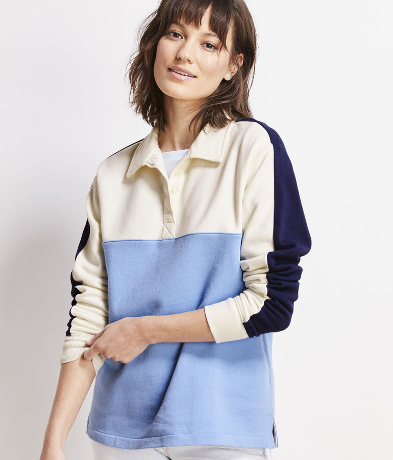 Colorblocked Cam Sweatshirt