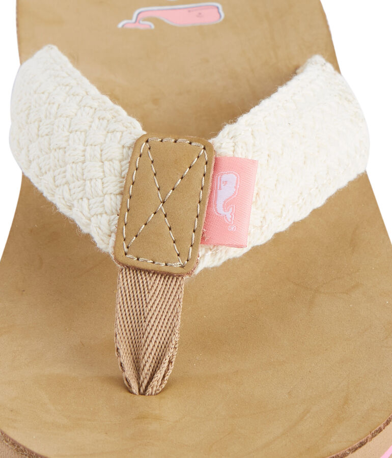 Women's Braided Flip Flops