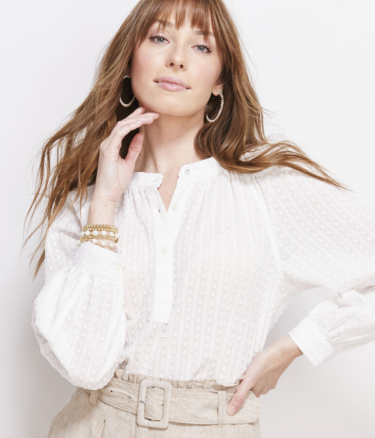 Textured Button Front Popover