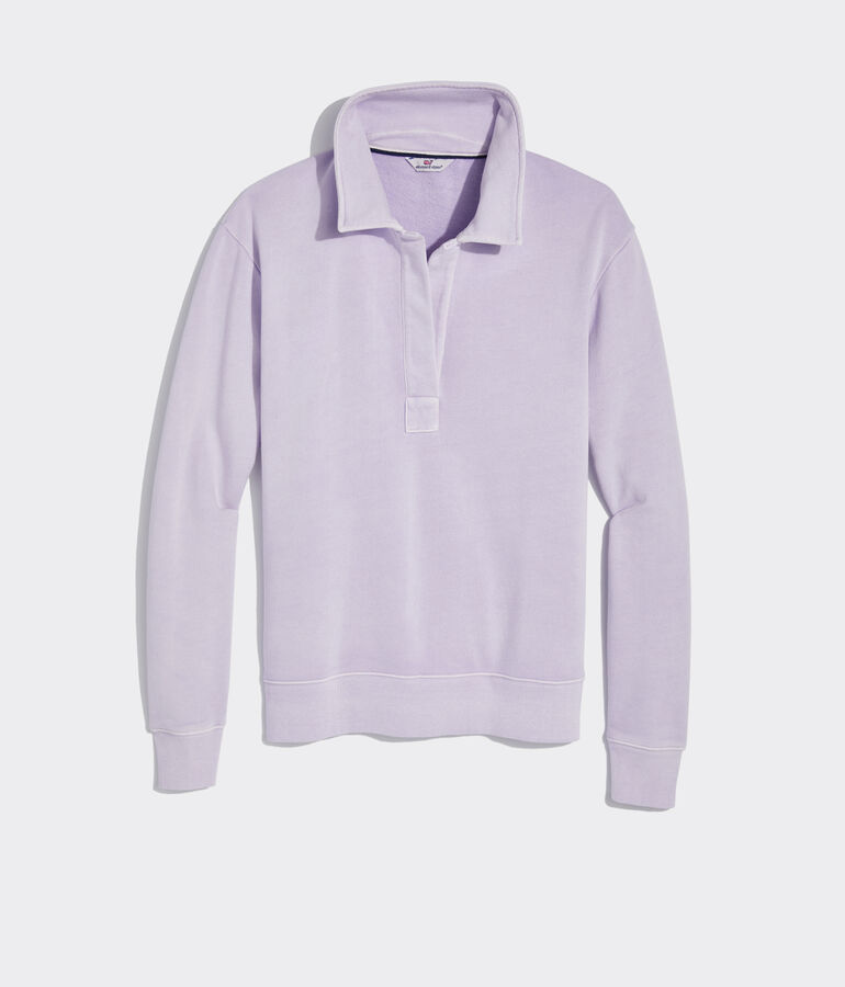 Polo Popover Sweatshirt