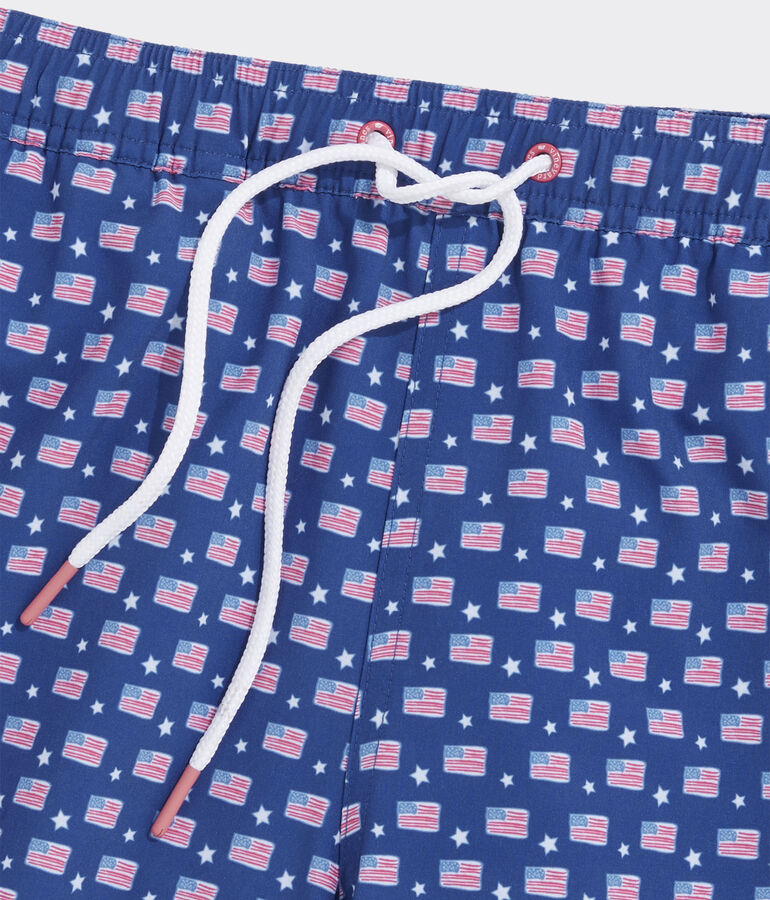 7 Inch Printed Chappy Trunks