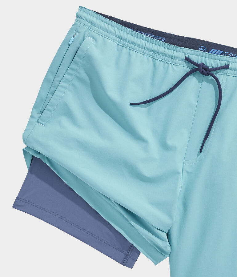 7 Inch Lined Hybrid Shorts