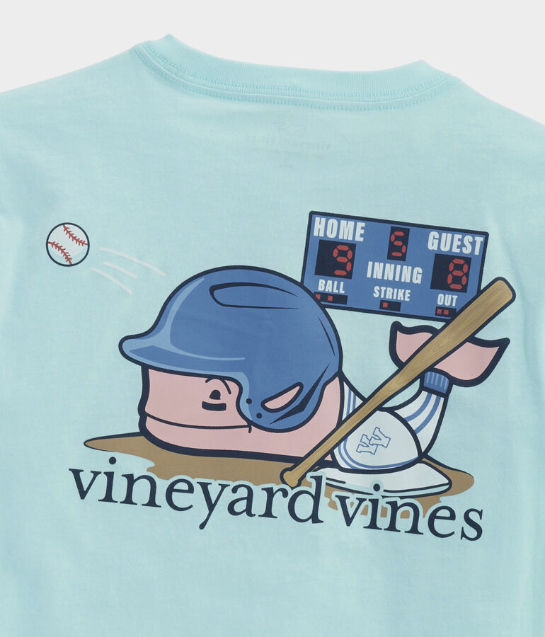 Boys' Baseball Whale Short-Sleeve Pocket Tee