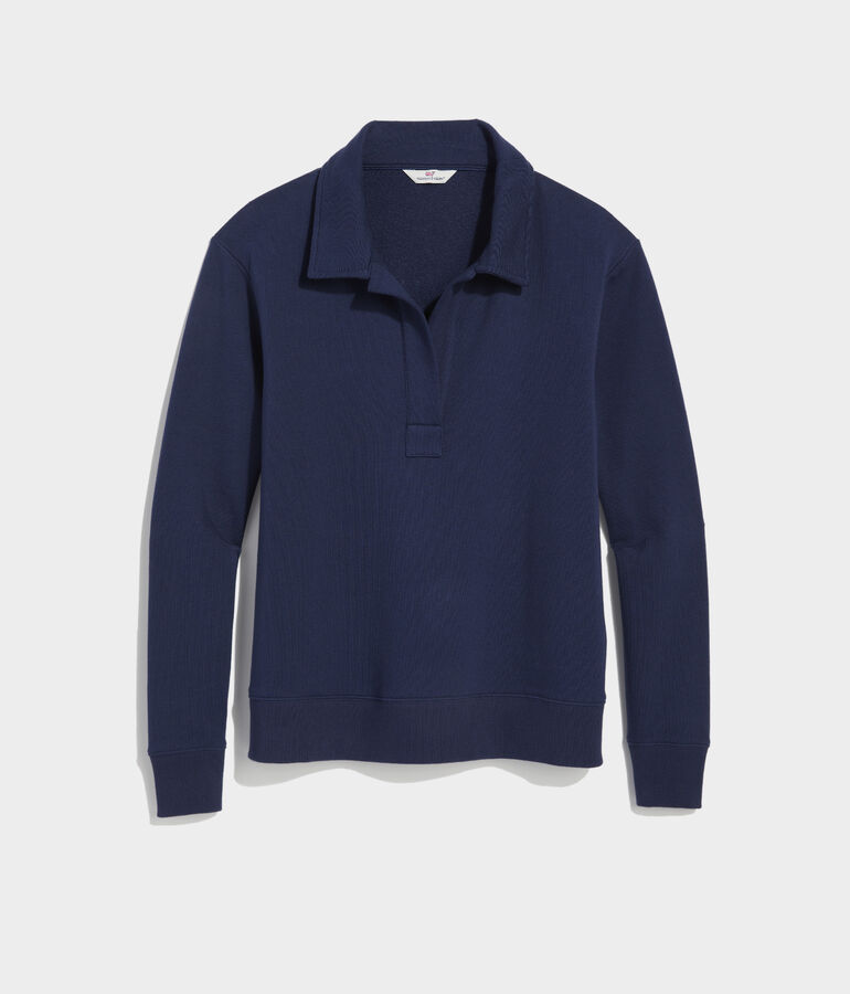Polo Popover Sweatshirt