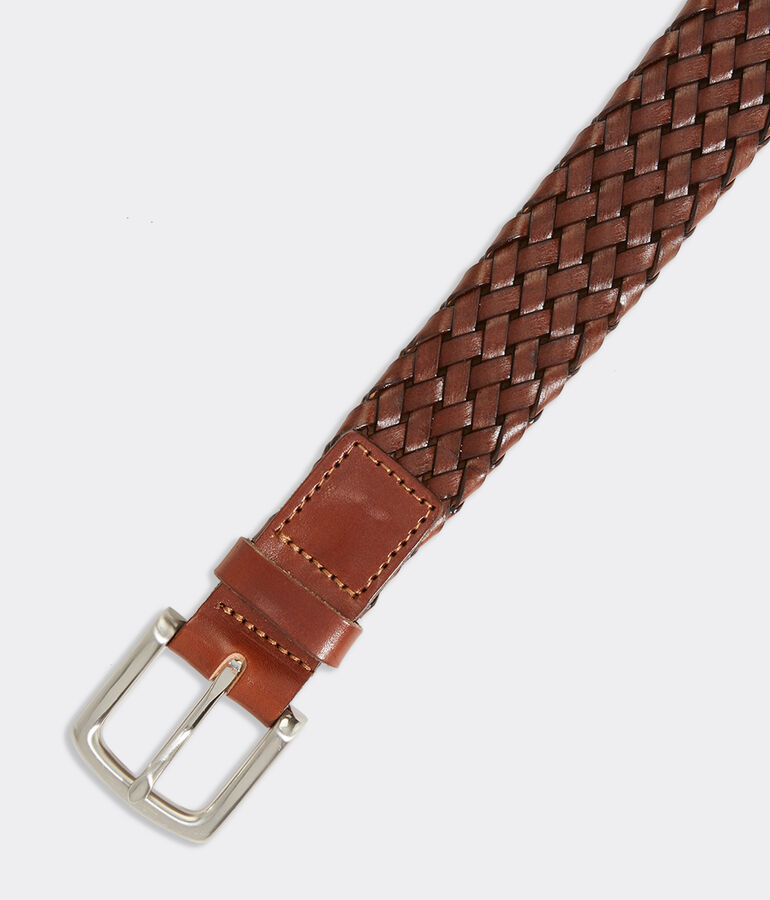 Braided Leather Belt