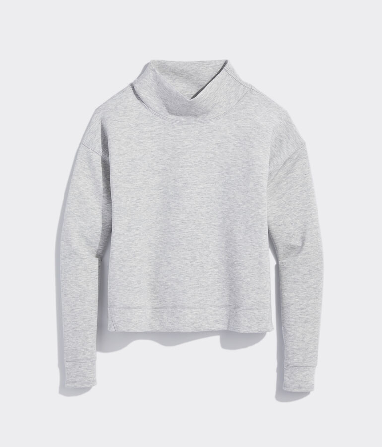 Relaxed Funnel Neck Pullover