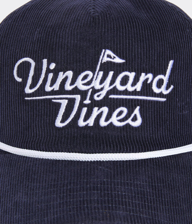 Golf Corduroy 5-Panel Baseball Hat