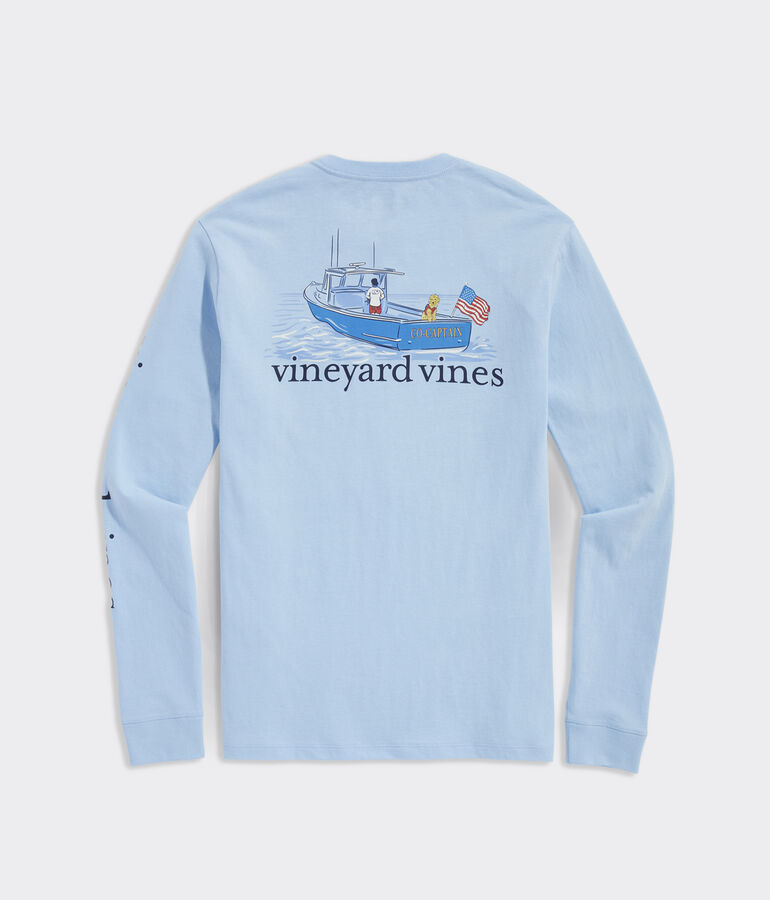 Doodle Co Captain Long-Sleeve Pocket Tee