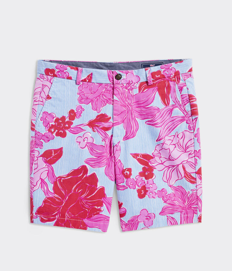 Kentucky Derby 9 Inch Printed Stretch Breaker Shorts