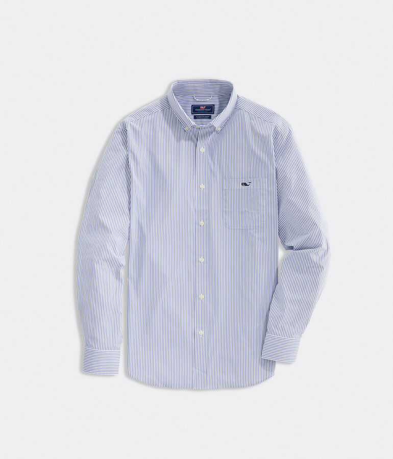 On-The-Go Lightweight Striped Shirt