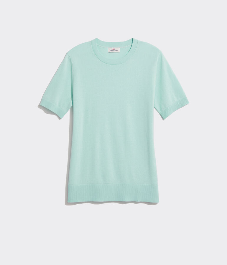 Luxe Short-Sleeve Sweater
