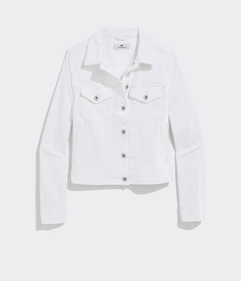 White Jean Jacket