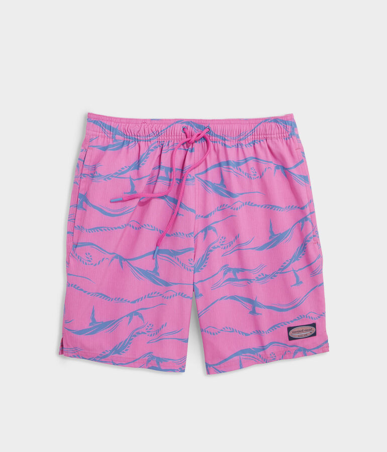 7 Inch Printed Chappy Trunks