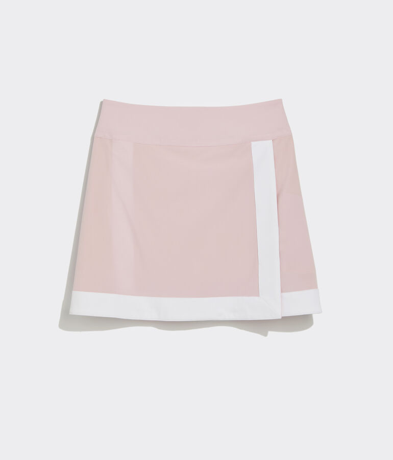 Colorblock Wrap Performance Skort