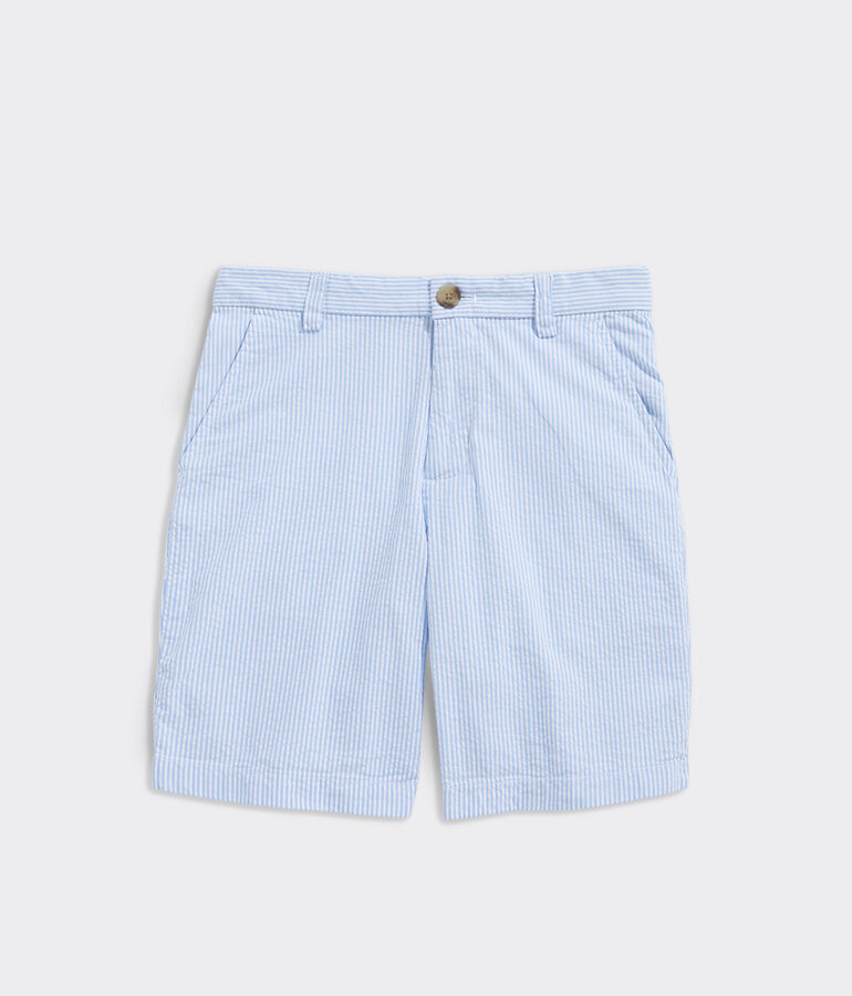 Boys' Stretch Seersucker Breaker Shorts