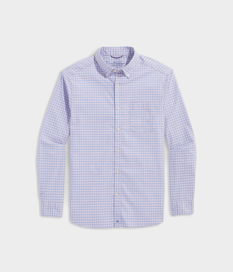 On-The-Go brrr Gingham Shirt